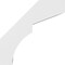 Ekena Millwork 5-in. W x 12-in. D x 12-in. H Monterey Architectural Grade PVC Knee Brace BRCP05X12X12MON - alternate 3